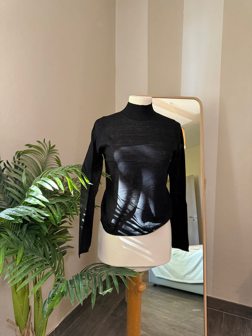 Maglia misto lana/alpaca