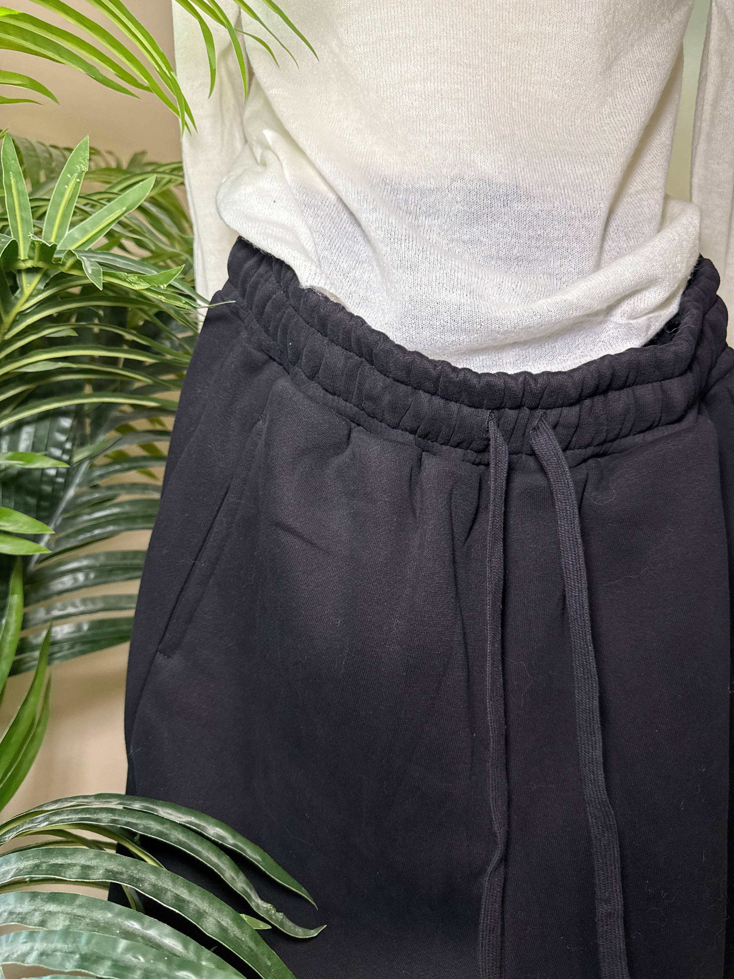 Panta tuta neri 95% cotone