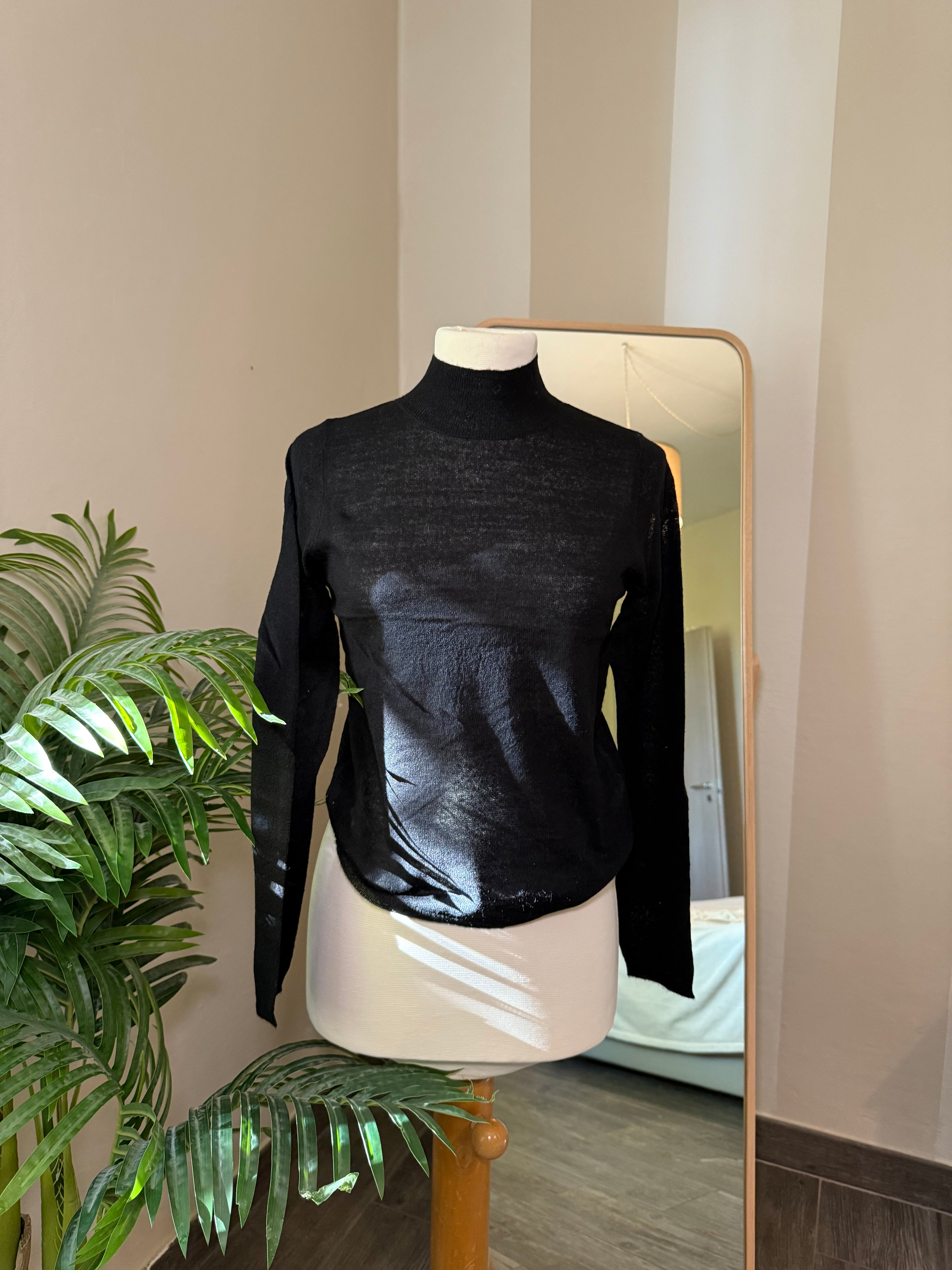 Maglia misto lana/alpaca