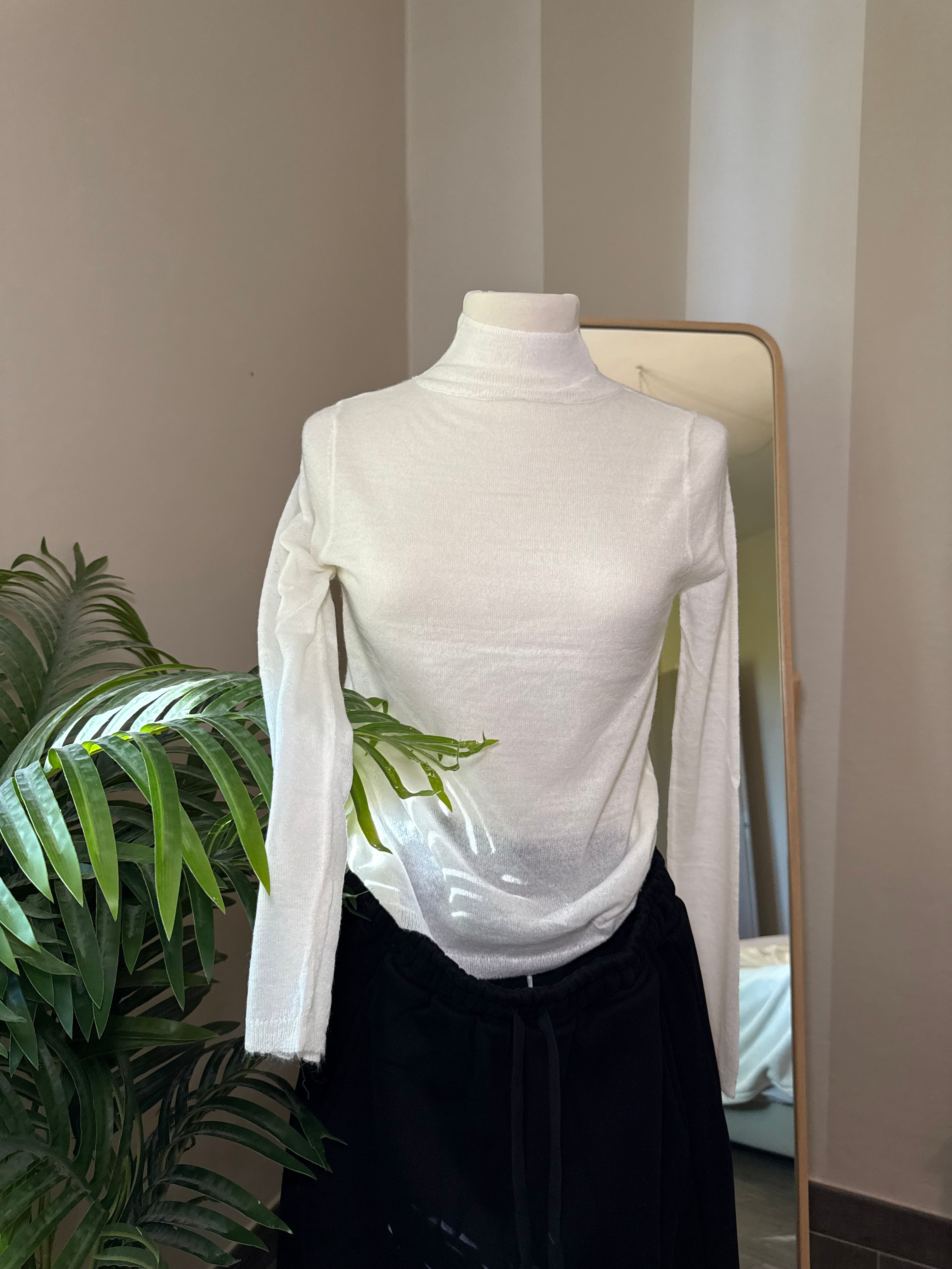 Maglia misto lana/alpaca