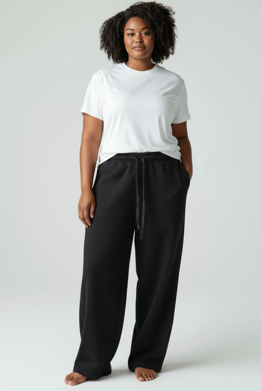 Panta tuta neri 95% cotone